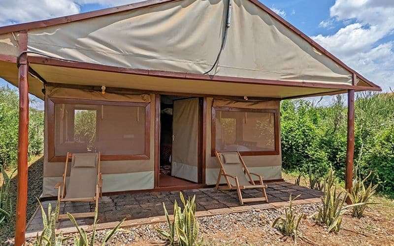 Voorbeeld van een Tented Camp