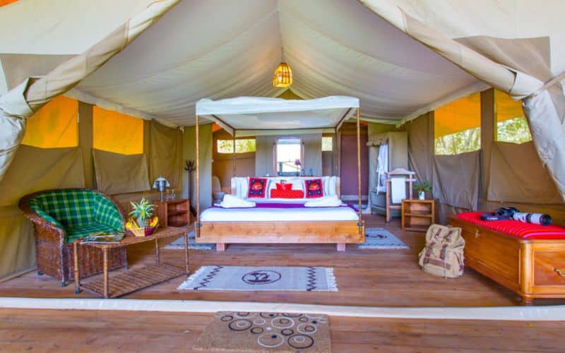 Verblijf tijdens 18-daagse natuurreis West-Kenia